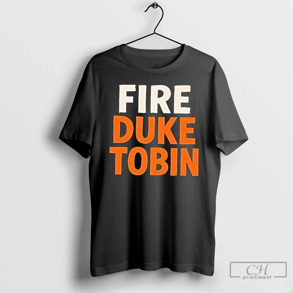 Classic Fire Duke Tobin Text Simple T-Shirts, Hoodie, Sweatshirt | DripVista.com