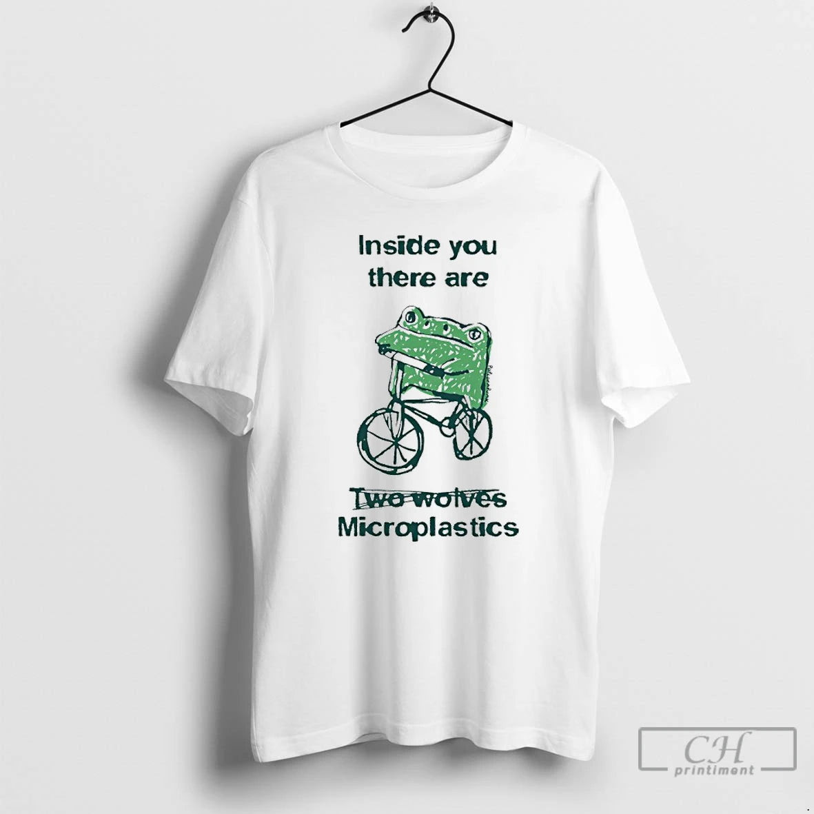 Classic Frog Inside You There Are Microplastics T-Shirts, Hoodie, Sweatshirt | DripVista.com