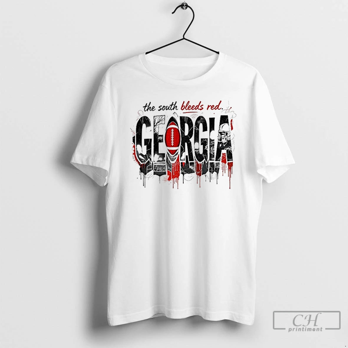 Classic Georgia Bulldogs Football The South Bleeds Red Lights T-Shirts, Hoodie, Sweatshirt | DripVista.com