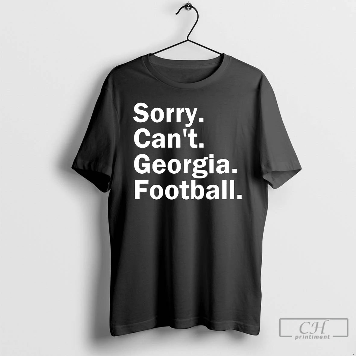 Classic Georgia Bulldogs Sorry Cant Georgia Football T-Shirts, Hoodie, Sweatshirt | DripVista.com