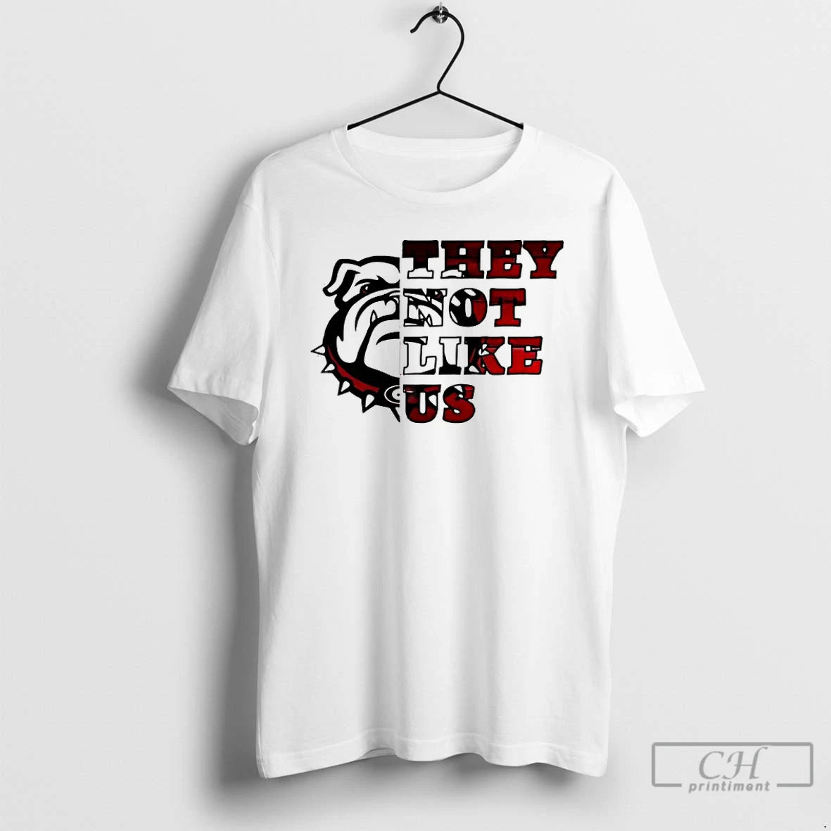 Classic Georgia Bulldogs They Not Like Us Big Head T-Shirts, Hoodie, Sweatshirt | DripVista.com