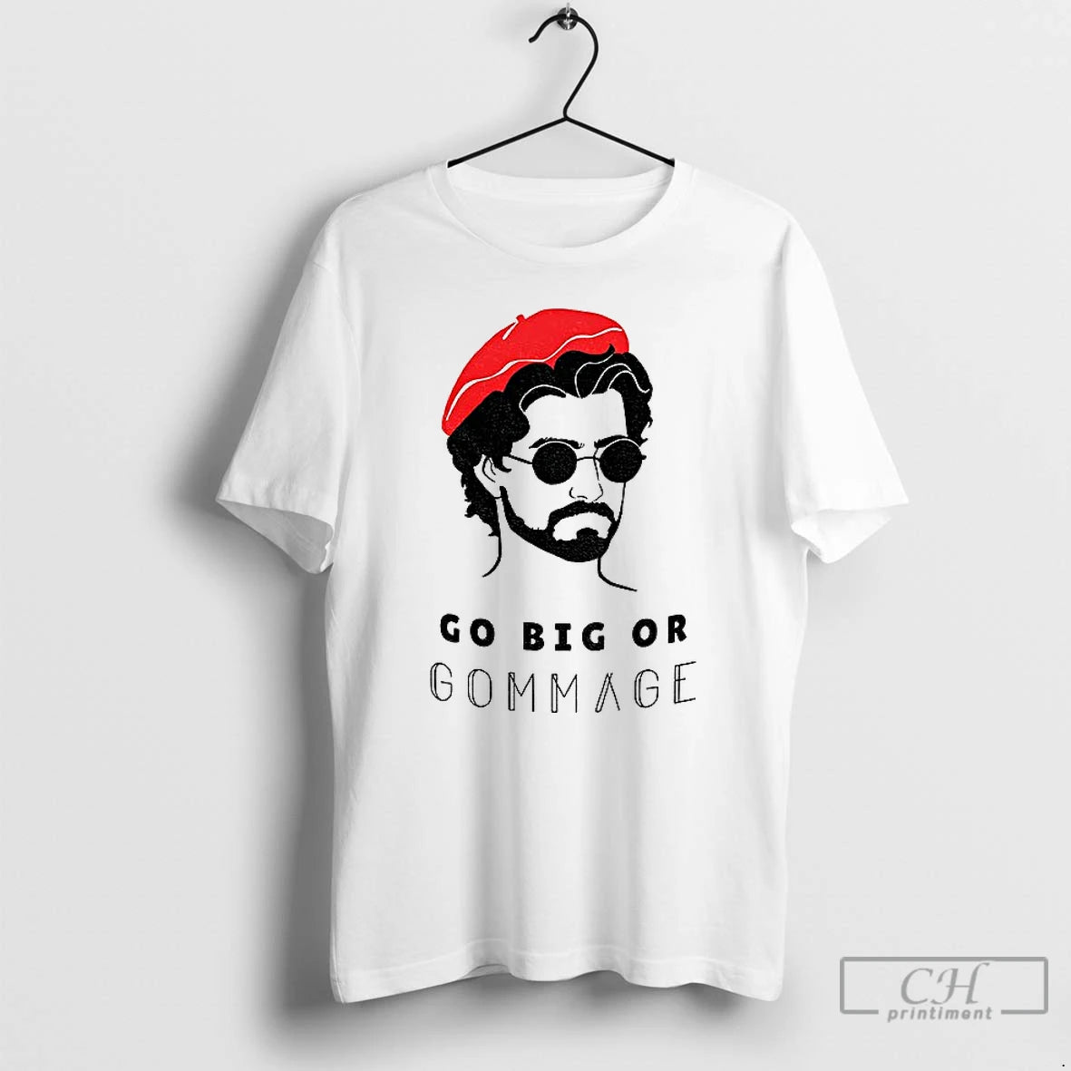 Classic Go Big Or Gommage 33 Clair Obscure Gamer T-Shirts, Hoodie, Sweatshirt | DripVista.com