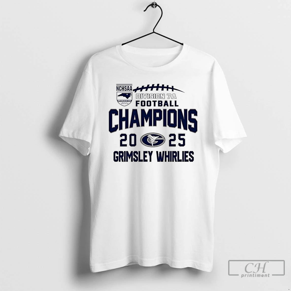 Classic Grimsley Whirlies 2025 Nchsaa Division 7a Football Champions T-Shirts, Hoodie, Sweatshirt | DripVista.com