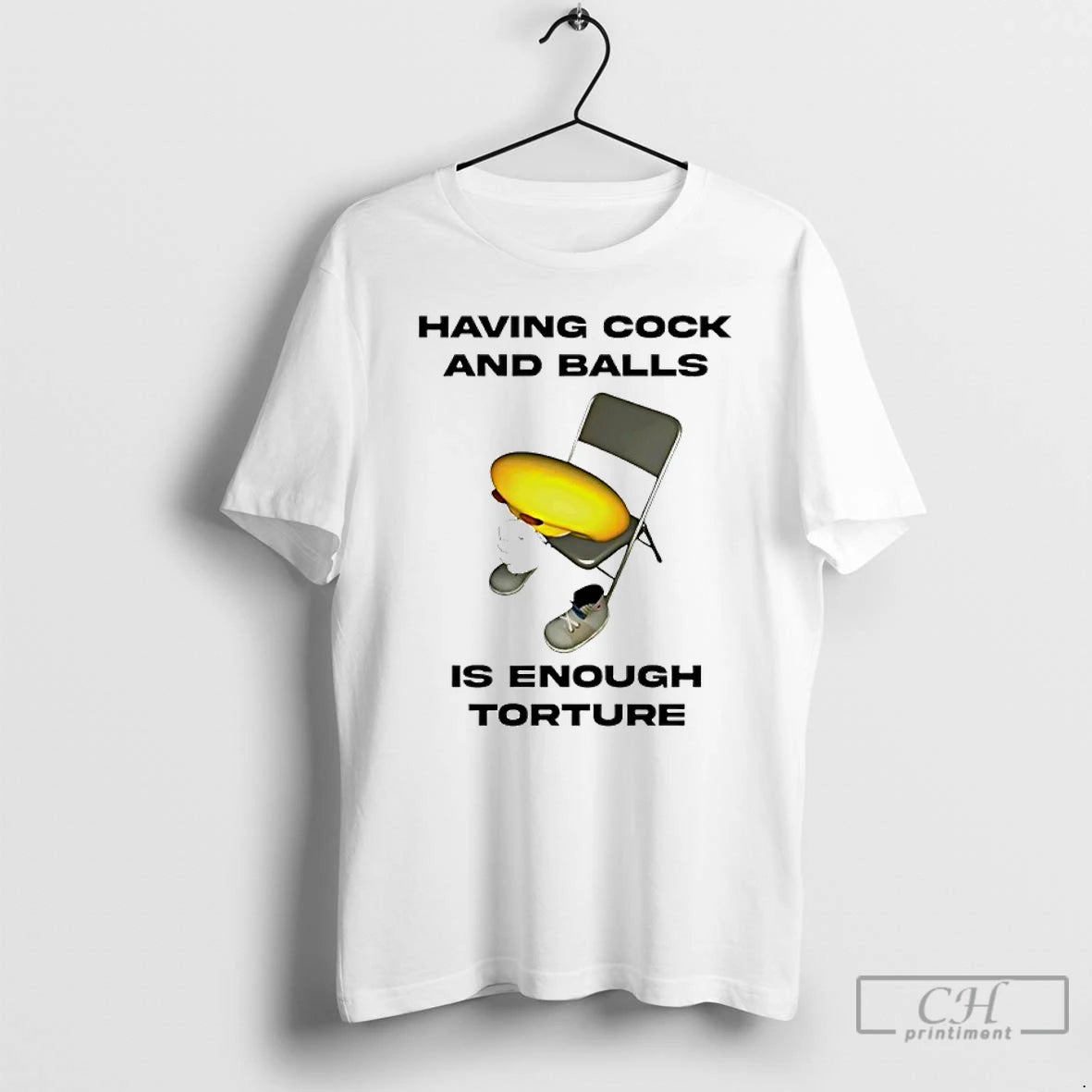 Classic Having Cock And Balls Is Enough Tourture T-Shirts, Hoodie, Sweatshirt | DripVista.com