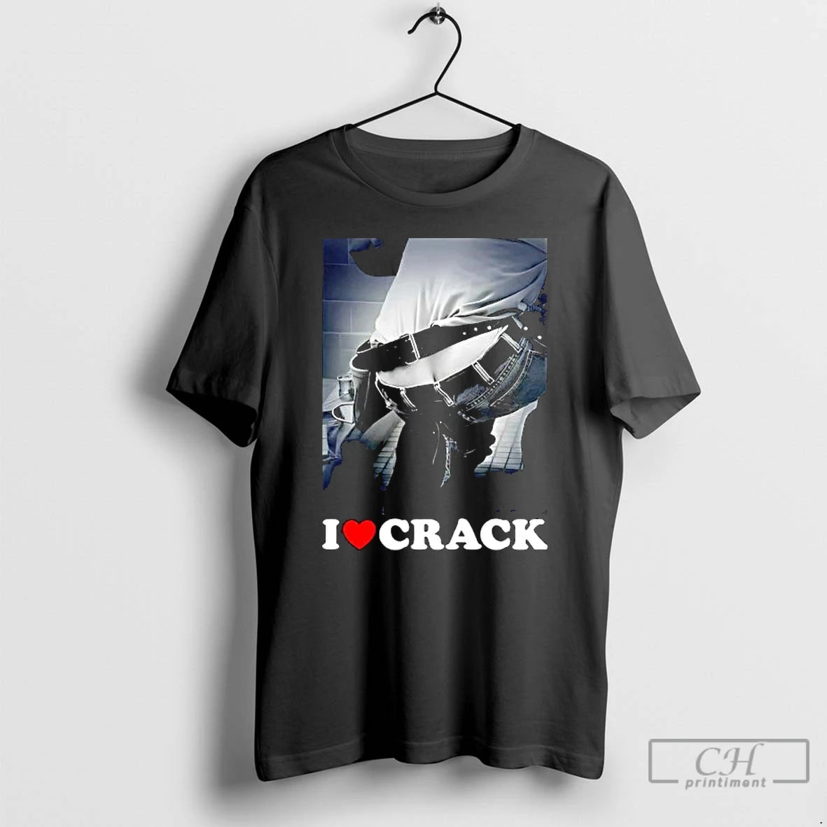 Classic I Love Crack Graphic T-Shirts, Hoodie, Sweatshirt | DripVista.com