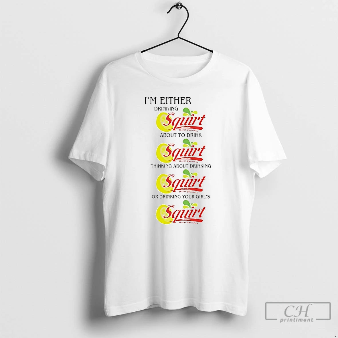 Classic Im Either Drinking Squirt T-Shirts, Hoodie, Sweatshirt | DripVista.com