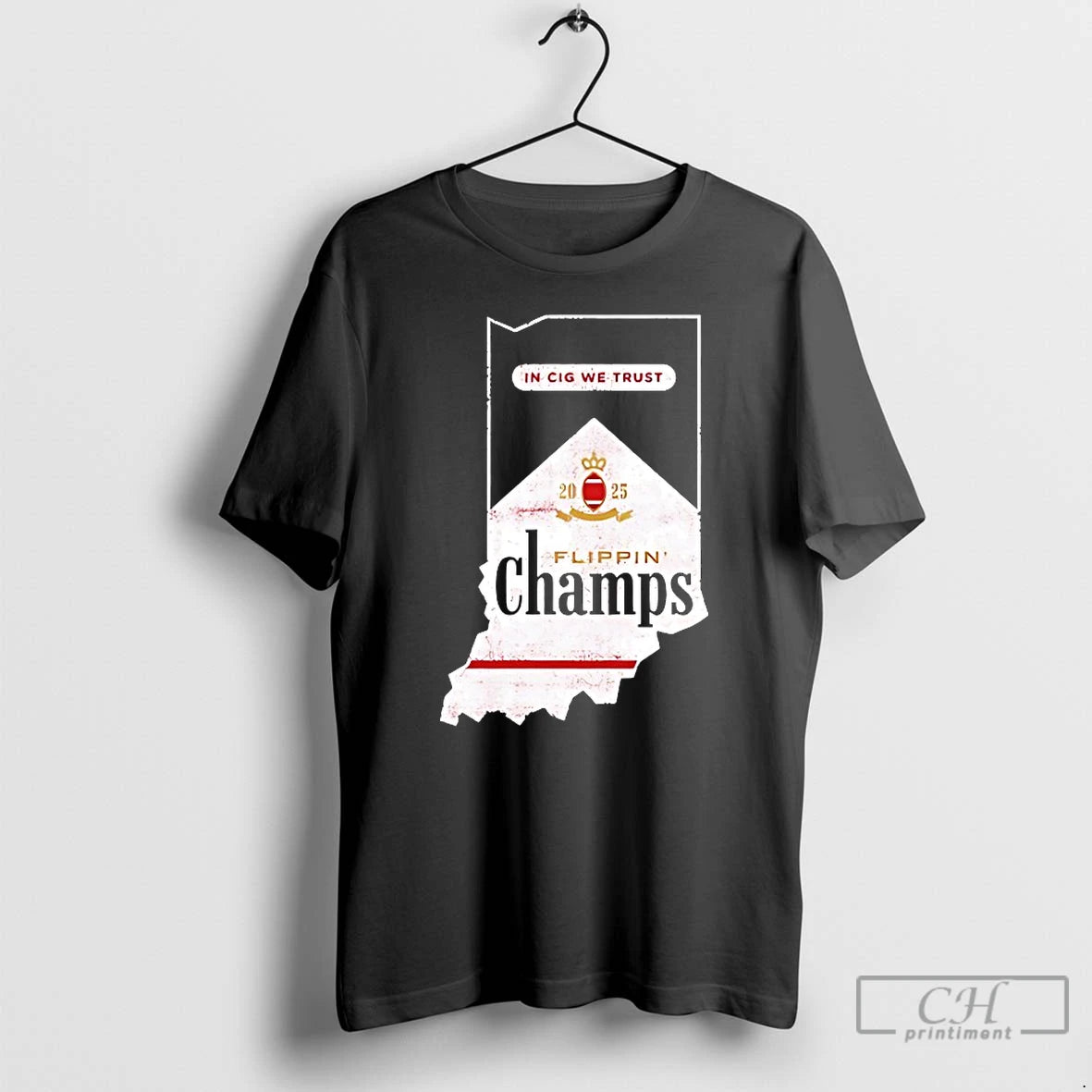 Classic In Cig We Trust Flippin Champs Indiana College Football T-Shirts, Hoodie, Sweatshirt | DripVista.com