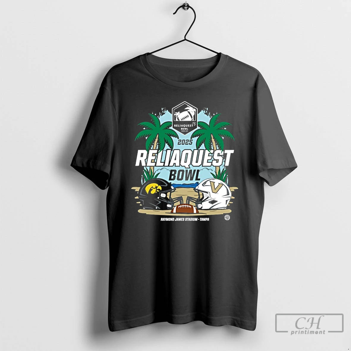 Classic Iowa Vs Vanderbilt 2025 Reliaquest Bowl Helmet T-Shirts, Hoodie, Sweatshirt | DripVista.com