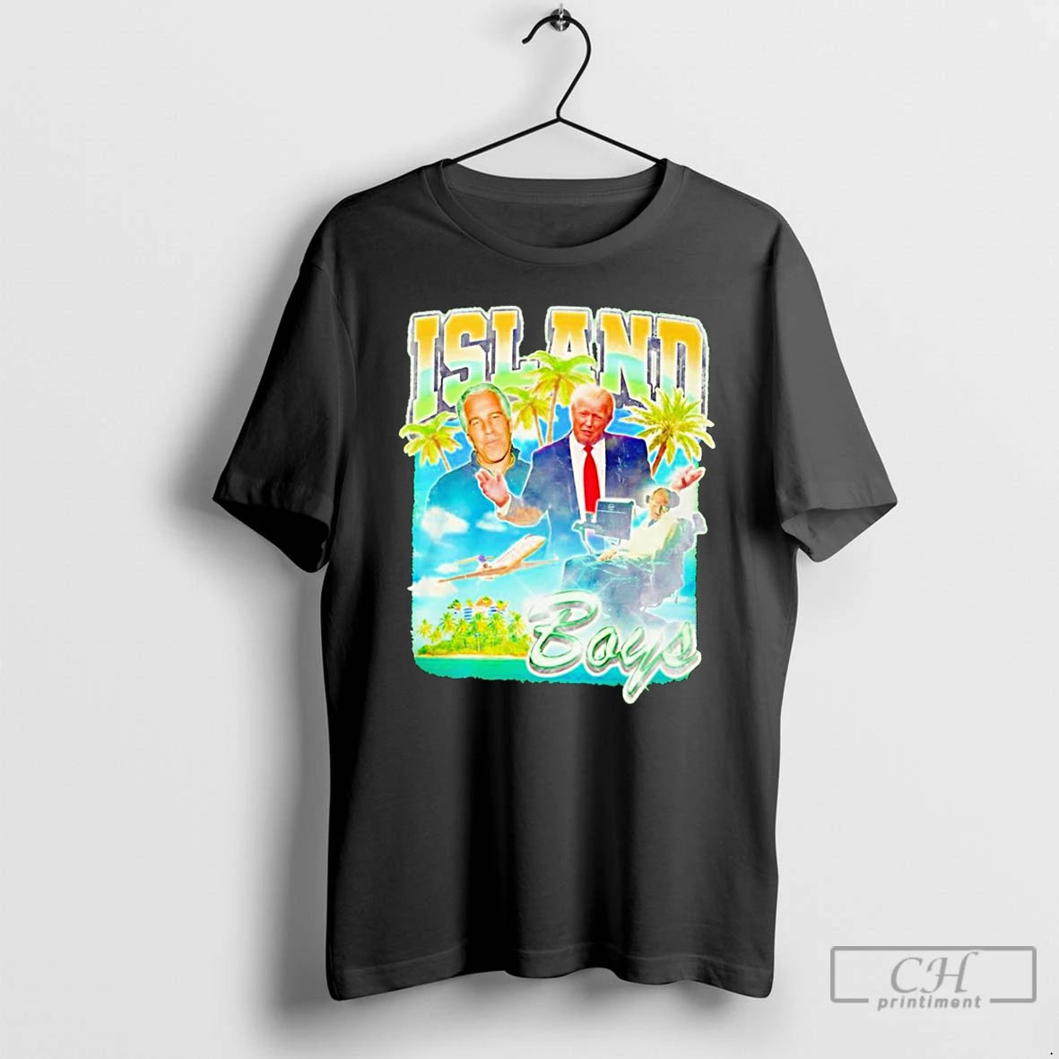 Classic Island Boys Jeffrey Epstein Donald Trump And Stephen Hawking Retro T-Shirts, Hoodie, Sweatshirt | DripVista.com