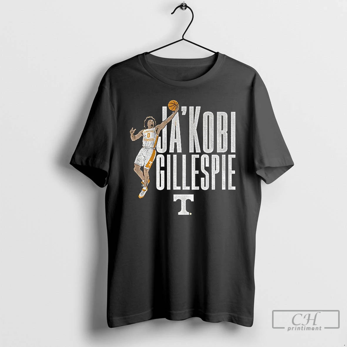 Classic Jakobi Gillespie Name Pose Tennessee Volunteers Basketball 2025 T-Shirts, Hoodie, Sweatshirt | DripVista.com