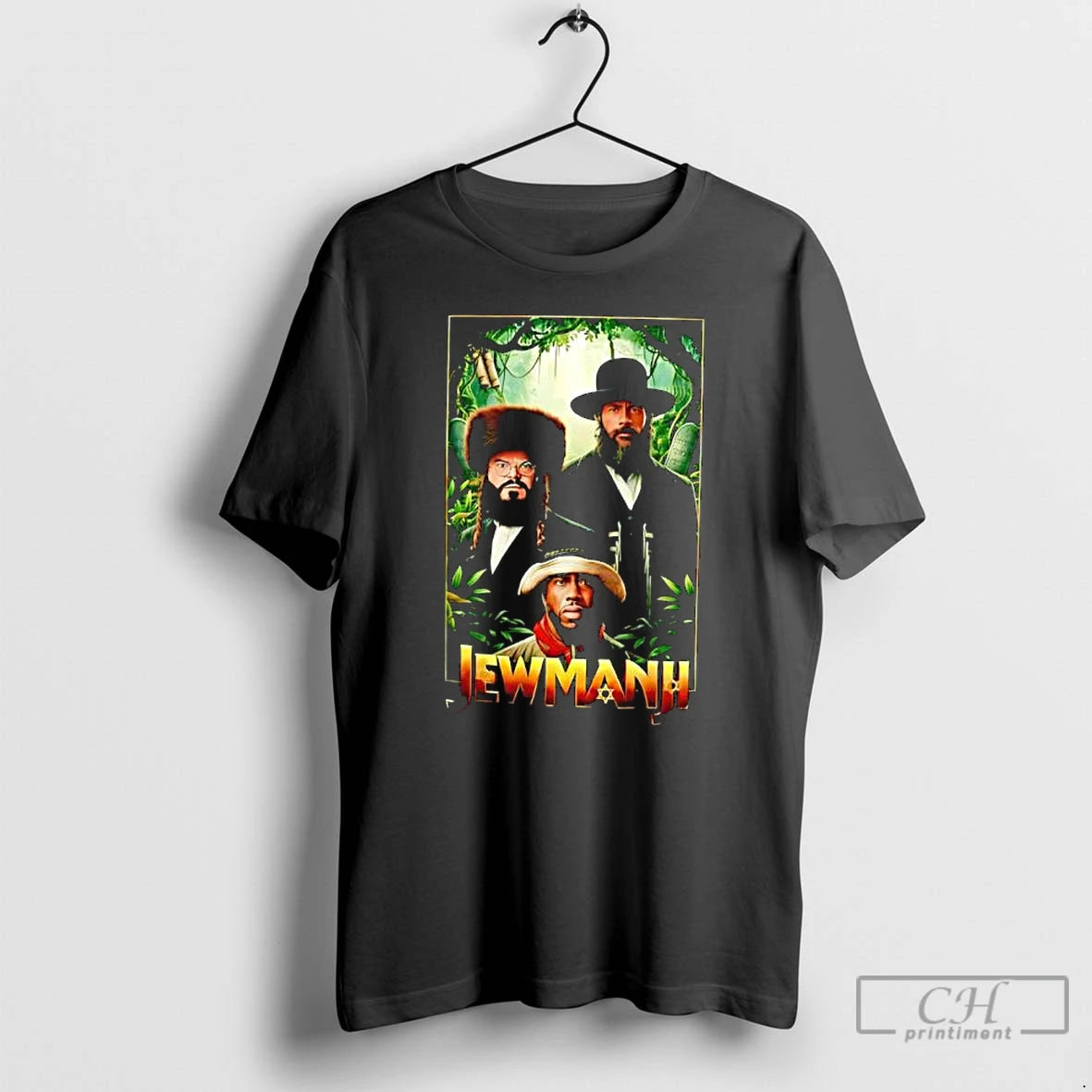 Classic Jewmanji Jack Black And Kevin Hart 1995 Film T-Shirts, Hoodie, Sweatshirt | DripVista.com