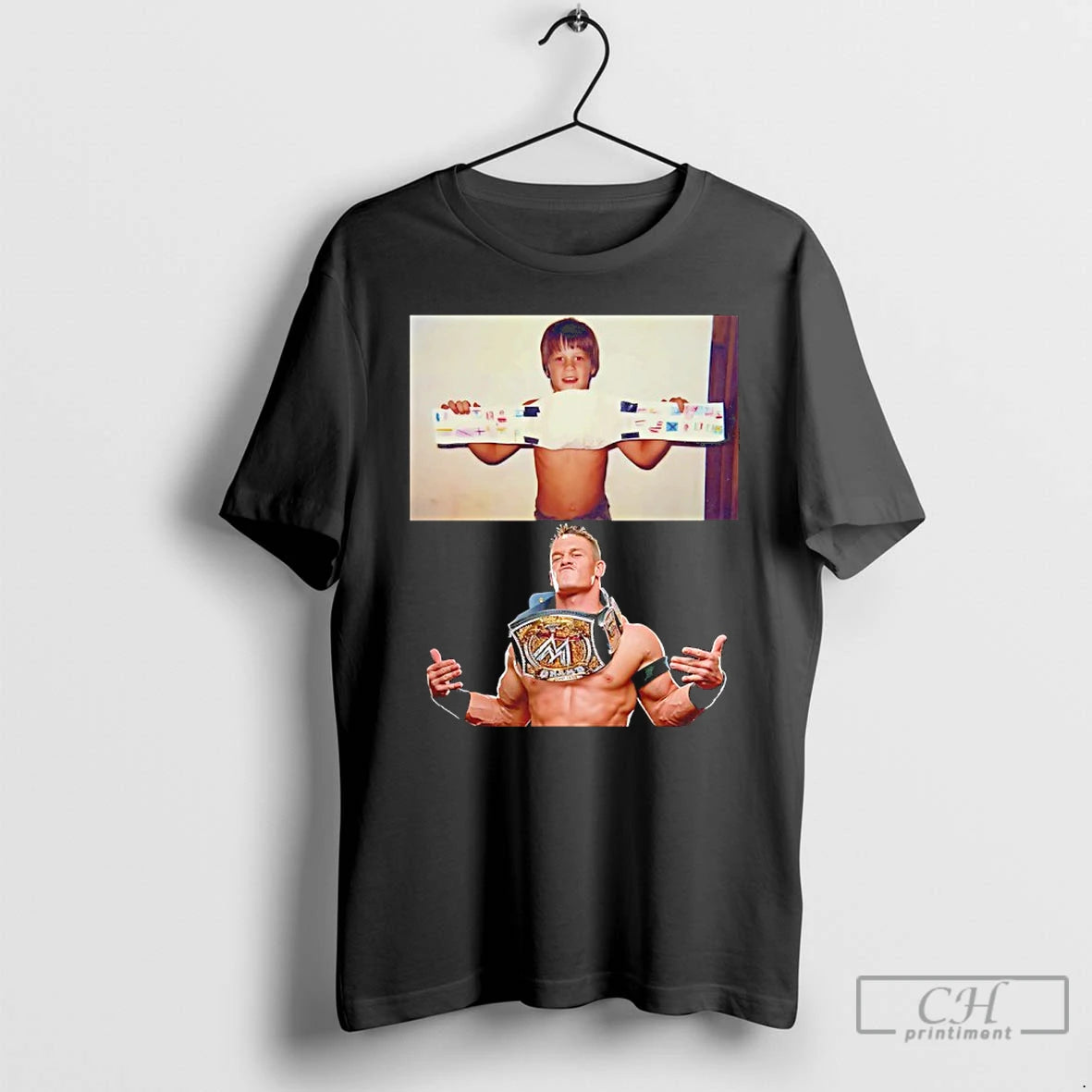 Classic John Cena As A Child And Now T-Shirts, Hoodie, Sweatshirt | DripVista.com