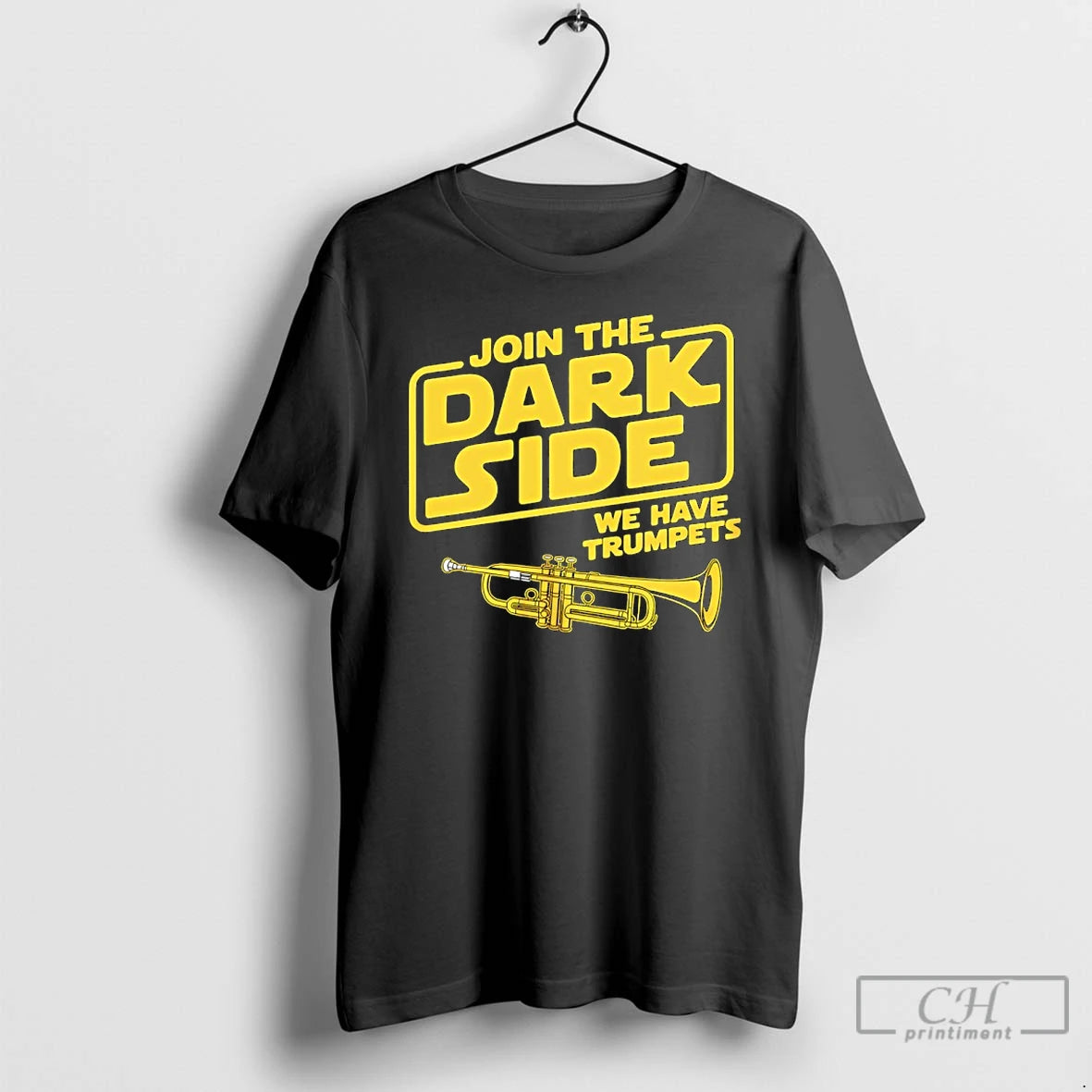 Classic Join The Dark Side We Have Trumpet Player T-Shirts, Hoodie, Sweatshirt | DripVista.com