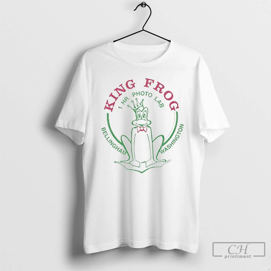 Classic King Frog 1 Hour Photo Lab Bellingham Washington T-Shirts, Hoodie, Sweatshirt | DripVista.com