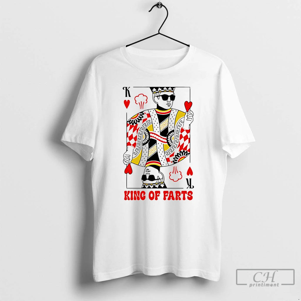 Classic King Of Farts Cards Retro T-Shirts, Hoodie, Sweatshirt | DripVista.com