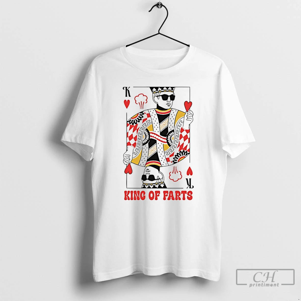 Classic King Of Farts T-Shirts, Hoodie, Sweatshirt | DripVista.com