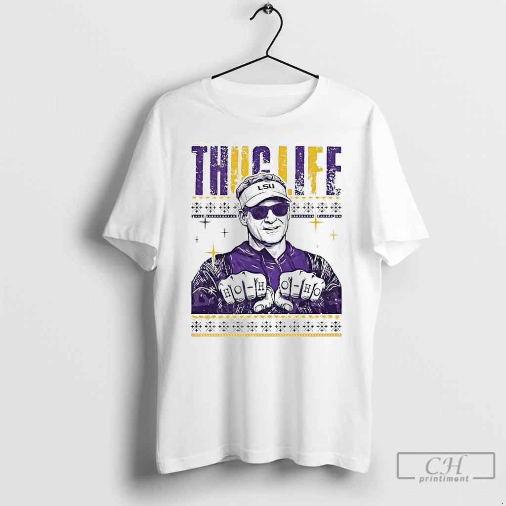 Classic Lane Kiffin Thug Life Christmas T-Shirts, Hoodie, Sweatshirt | DripVista.com