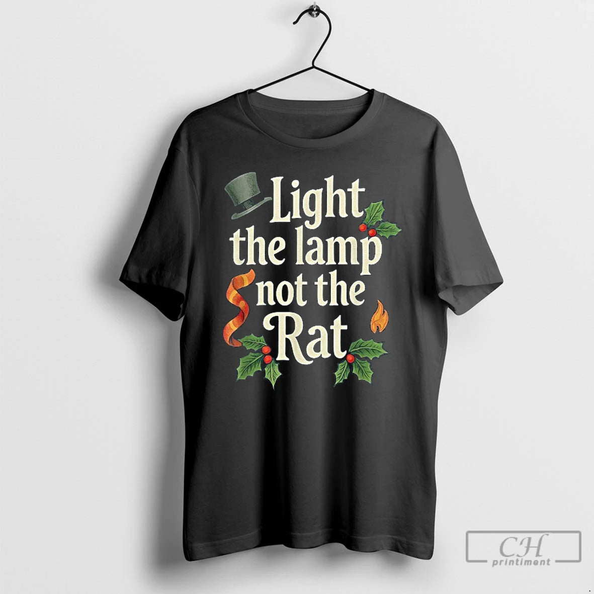 Classic Light The Lamp Not The Rat Christmas T-Shirts, Hoodie, Sweatshirt | DripVista.com