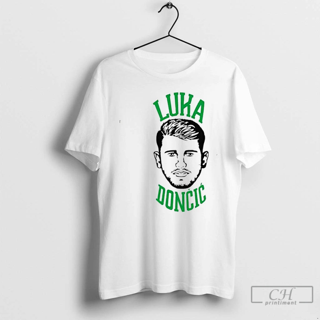 Classic Luka Doncic Face Black White T-Shirts, Hoodie, Sweatshirt | DripVista.com