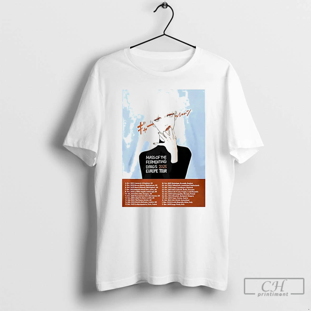 Classic Mass Of The Fermenting Dregs 2025 Europe Tour T-Shirts, Hoodie, Sweatshirt | DripVista.com