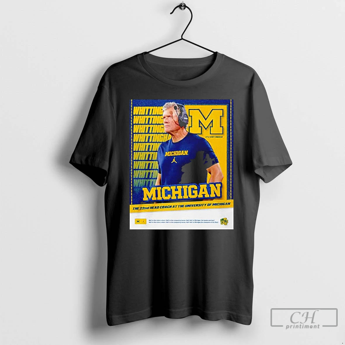 Classic Michigan 22nd Head Coach Kyle Whittingham T-Shirts, Hoodie, Sweatshirt | DripVista.com