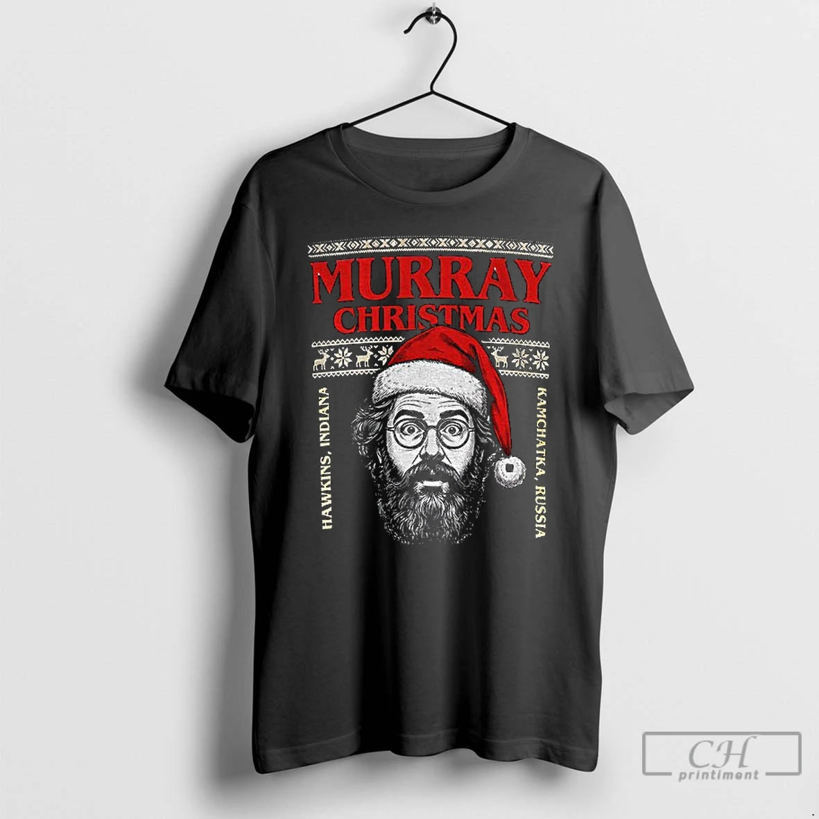 Classic Murray Bauman Murray Christmas Hawkins Indiana Kamchatka Russia Merry Christmas T-Shirts, Hoodie, Sweatshirt