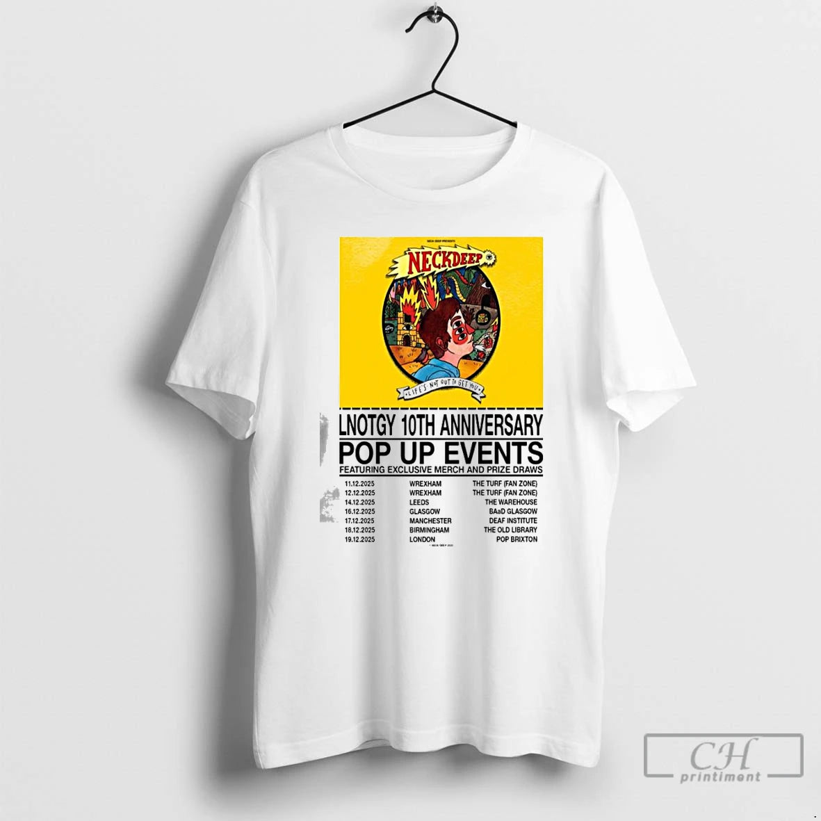 Classic Neck Deep December Tour 2025 T-Shirts, Hoodie, Sweatshirt | DripVista.com