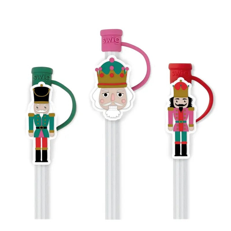 Classic Nutcracker Straw Topper Set
