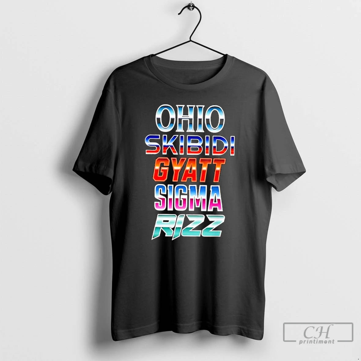 Classic Ohio Skibidi Gyatt Sigma Rizz Rainbow Stylish T-Shirts, Hoodie, Sweatshirt | DripVista.com