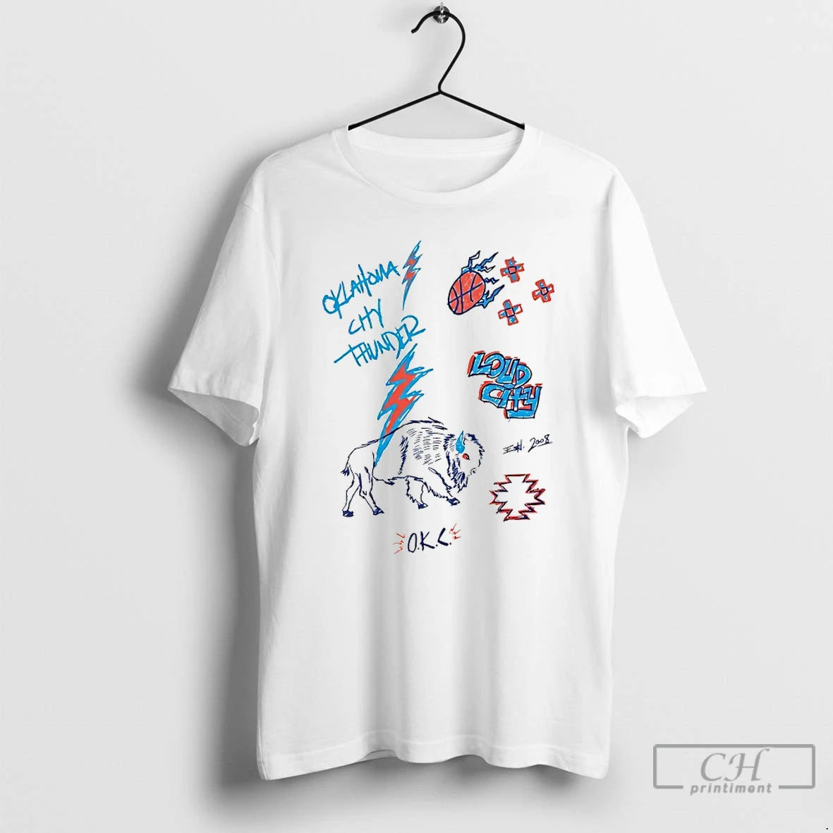 Classic Oklahoma City Thunder Loud Ciyy 2028 T-Shirts, Hoodie, Sweatshirt | DripVista.com