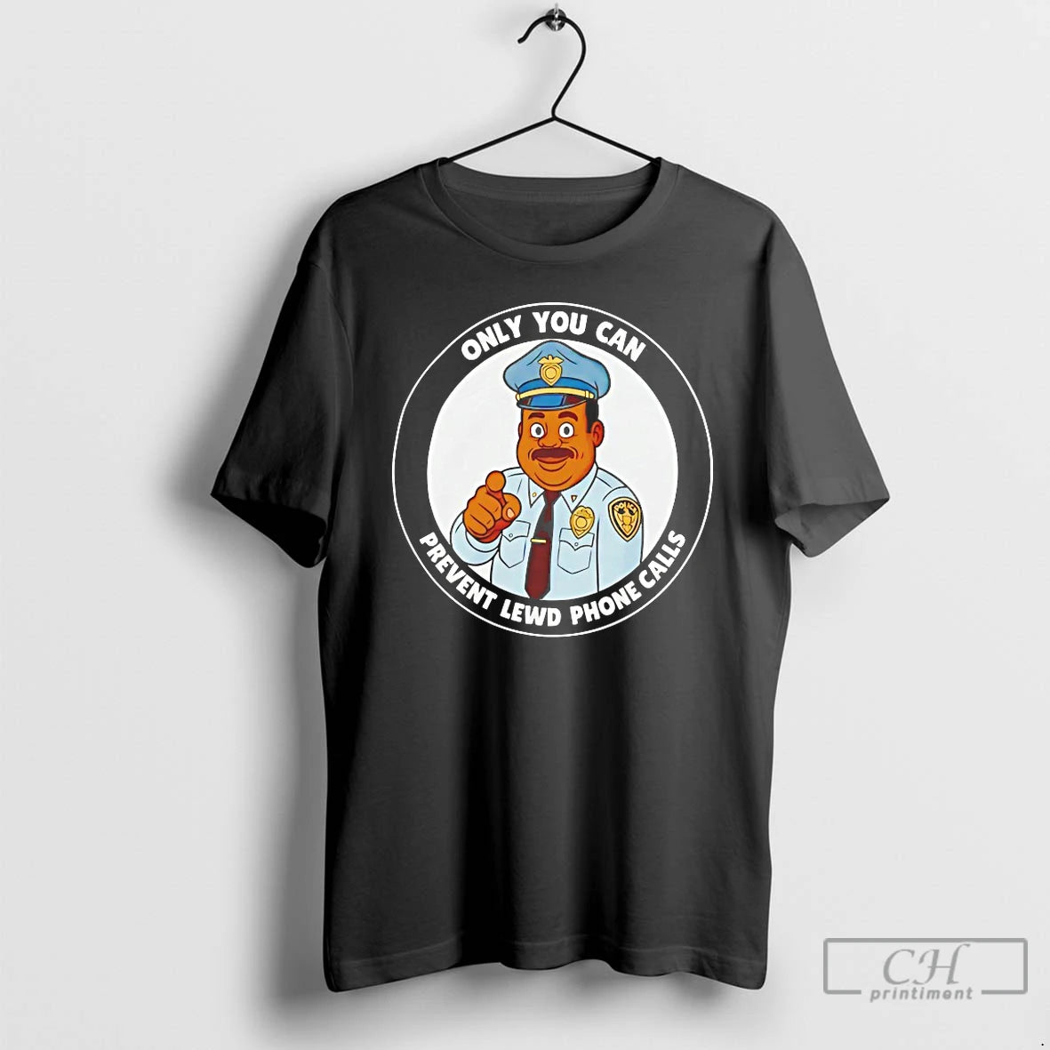 Classic Police Only You Can Prevent Lewd Phone Calls T-Shirts, Hoodie, Sweatshirt | DripVista.com