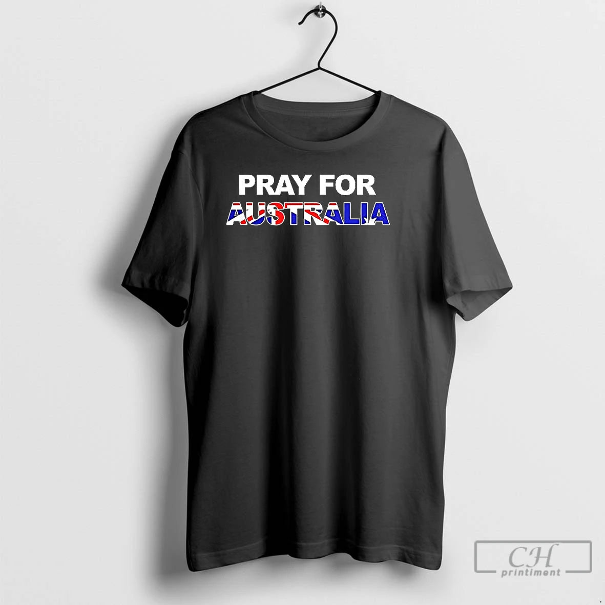 Classic Pray For Bondi Australia Letter Flag T-Shirts, Hoodie, Sweatshirt | DripVista.com