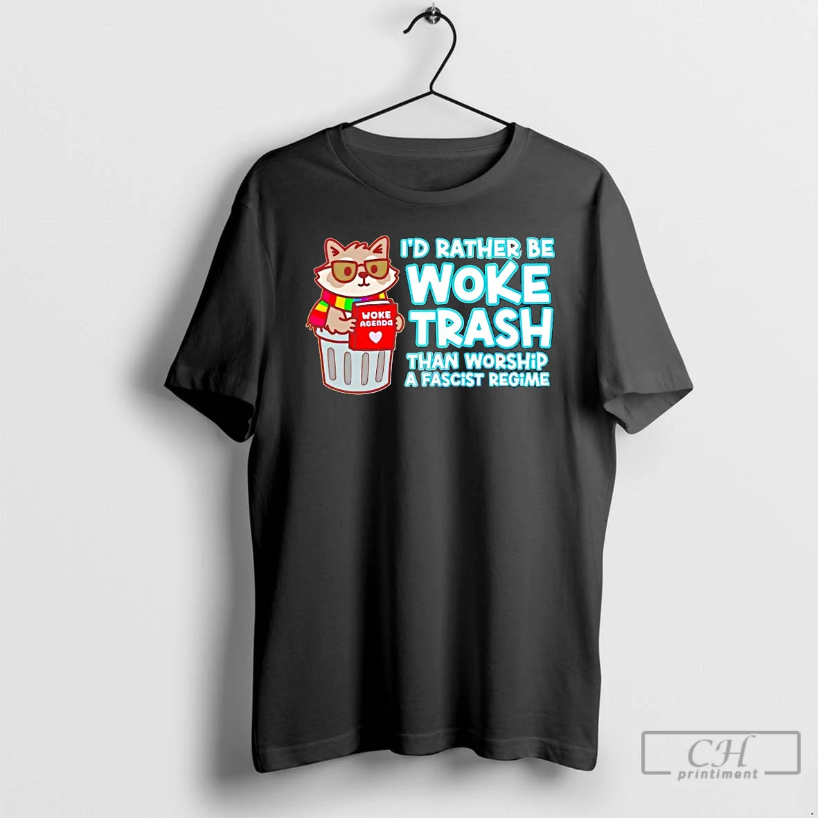 Classic Raccoon Id Rather Be Woke Trash Than Worship A Fascist Regime T Shirts Sweater Hoodie, Sweatshirt | DripVista.com