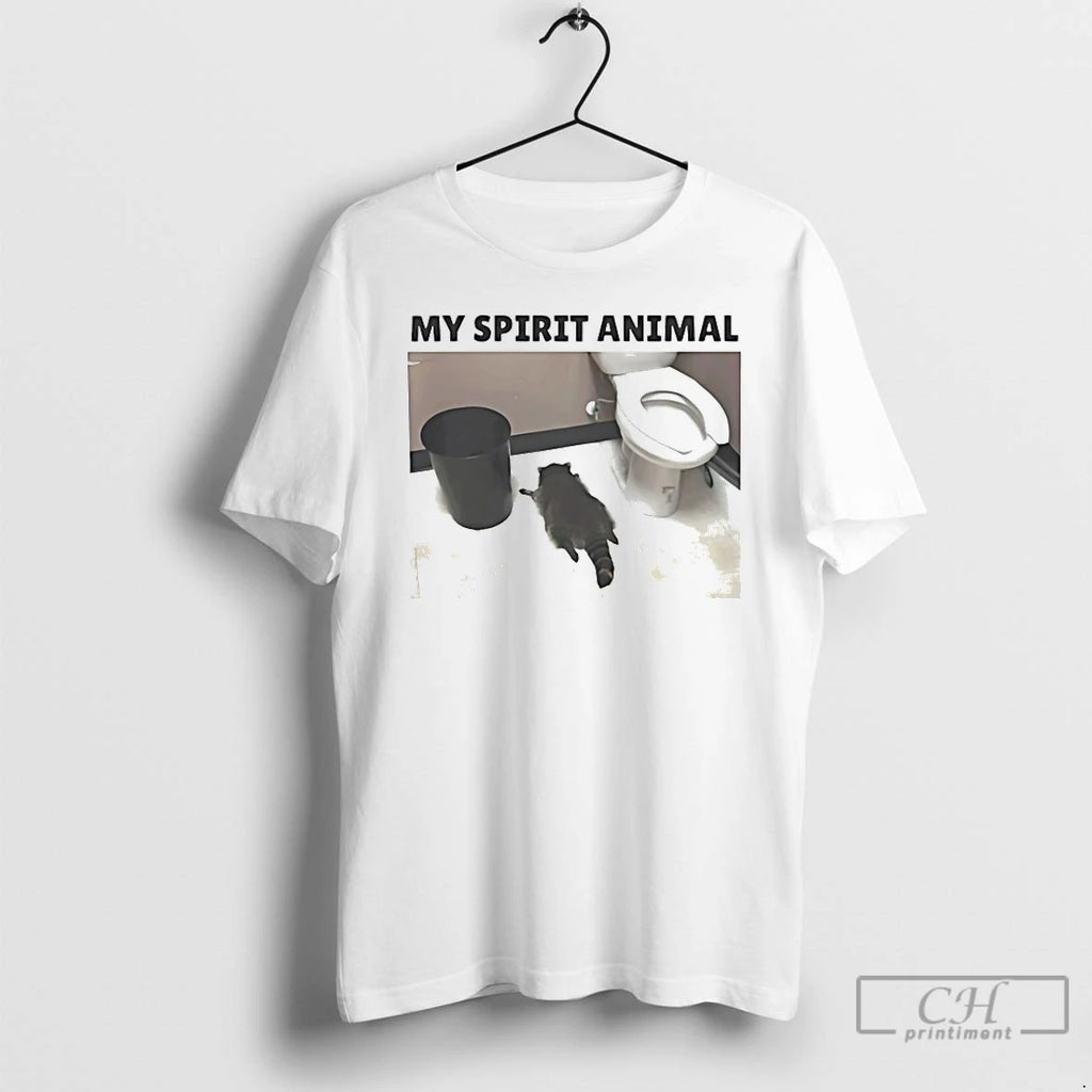 Classic Raccoon Trashed Panda My Spirit Animal T-Shirts, Hoodie, Sweatshirt | DripVista.com