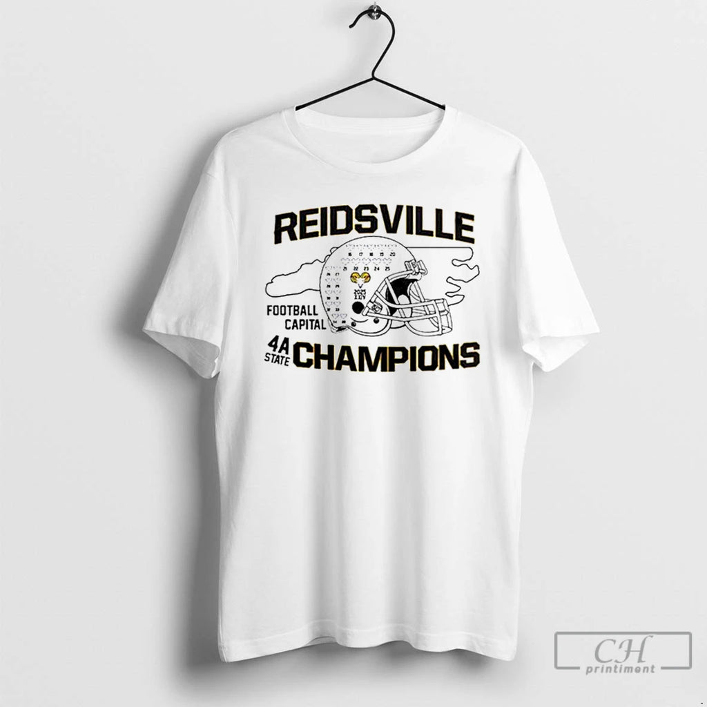 Classic Reidsville Football 4a State Champions 2025 Helmet T-Shirts, Hoodie, Sweatshirt | DripVista.com
