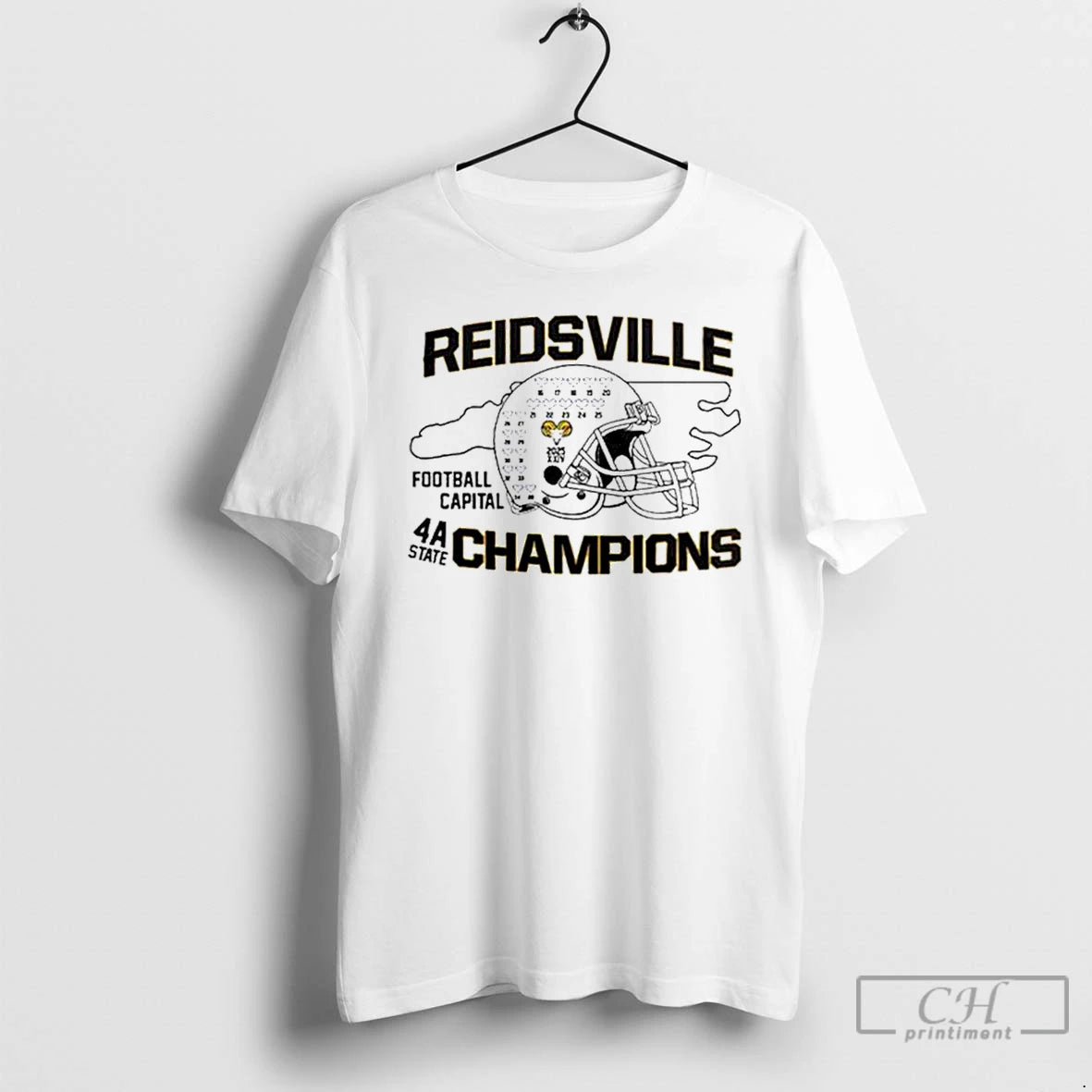 Classic Reidsville Football 4a State Champions 2025 Helmet T-Shirts, Hoodie, Sweatshirt | DripVista.com