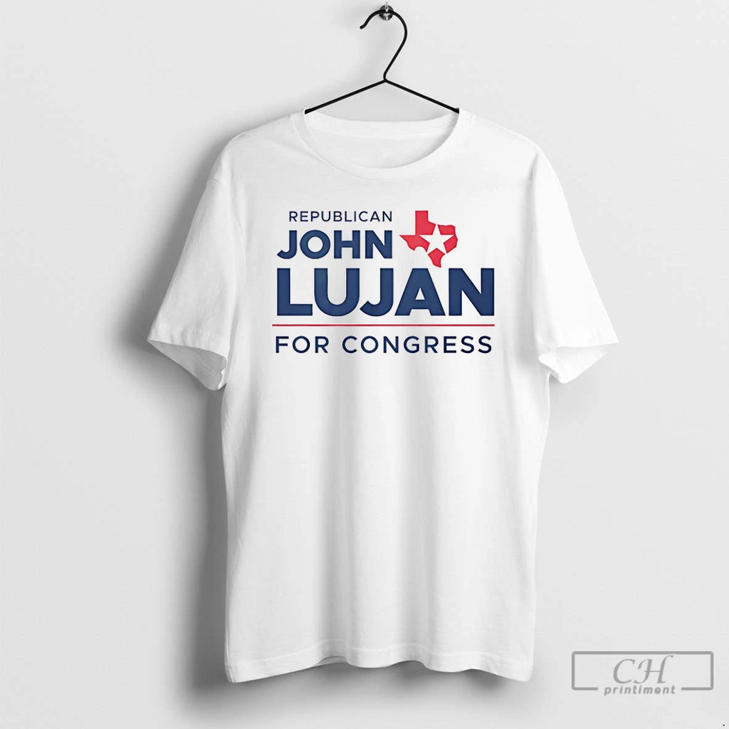 Classic Republican John Lujan For Congress 2026 T-Shirts, Hoodie, Sweatshirt | DripVista.com