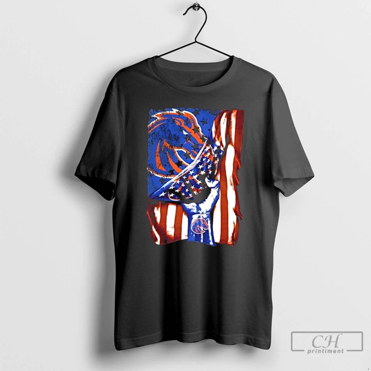 Classic Revealing The Glory Boise State Broncos X Usa Flag T-Shirts, Hoodie, Sweatshirt | DripVista.com