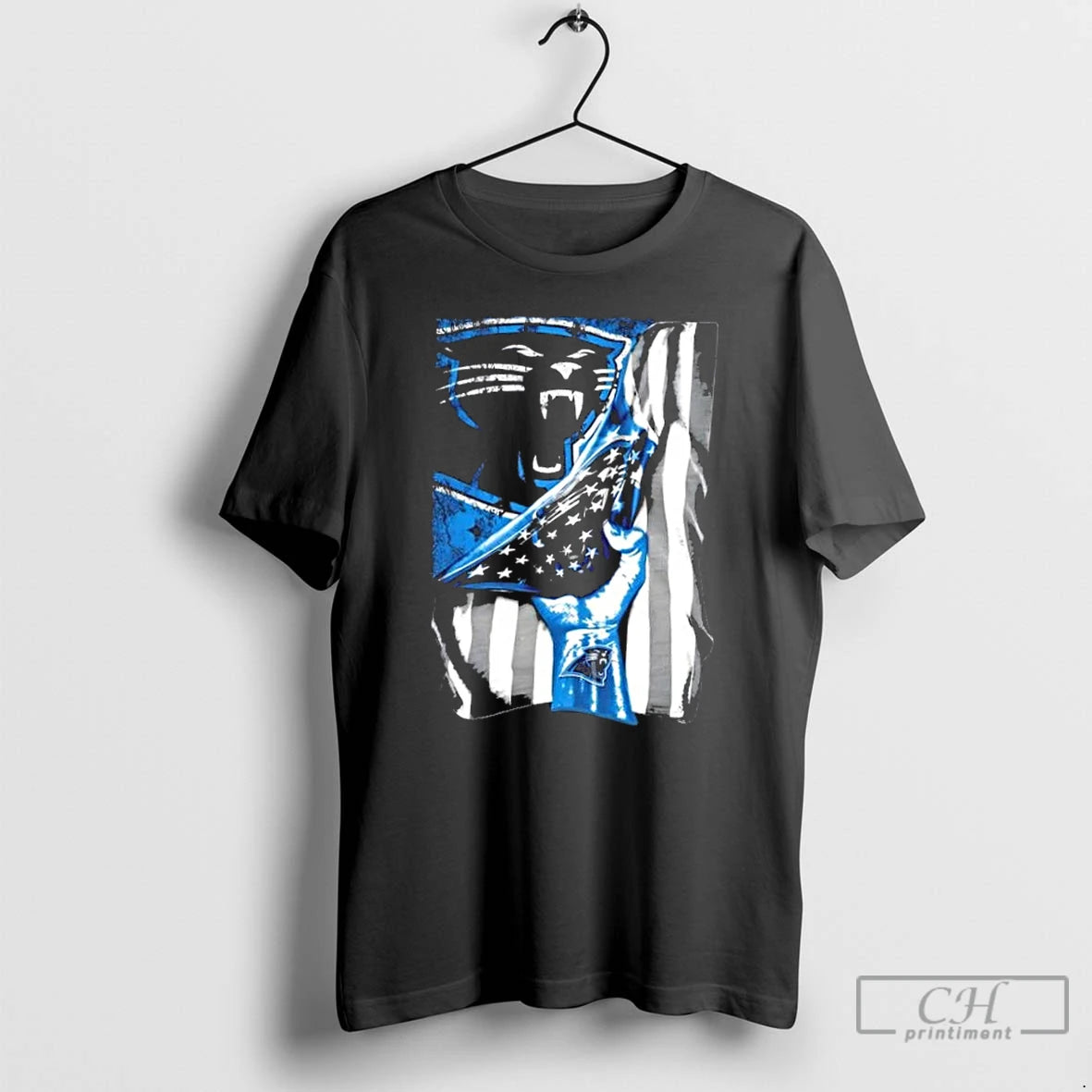 Classic Revealing The Glory Carolina Panthers X Usa Flag T-Shirts, Hoodie, Sweatshirt | DripVista.com