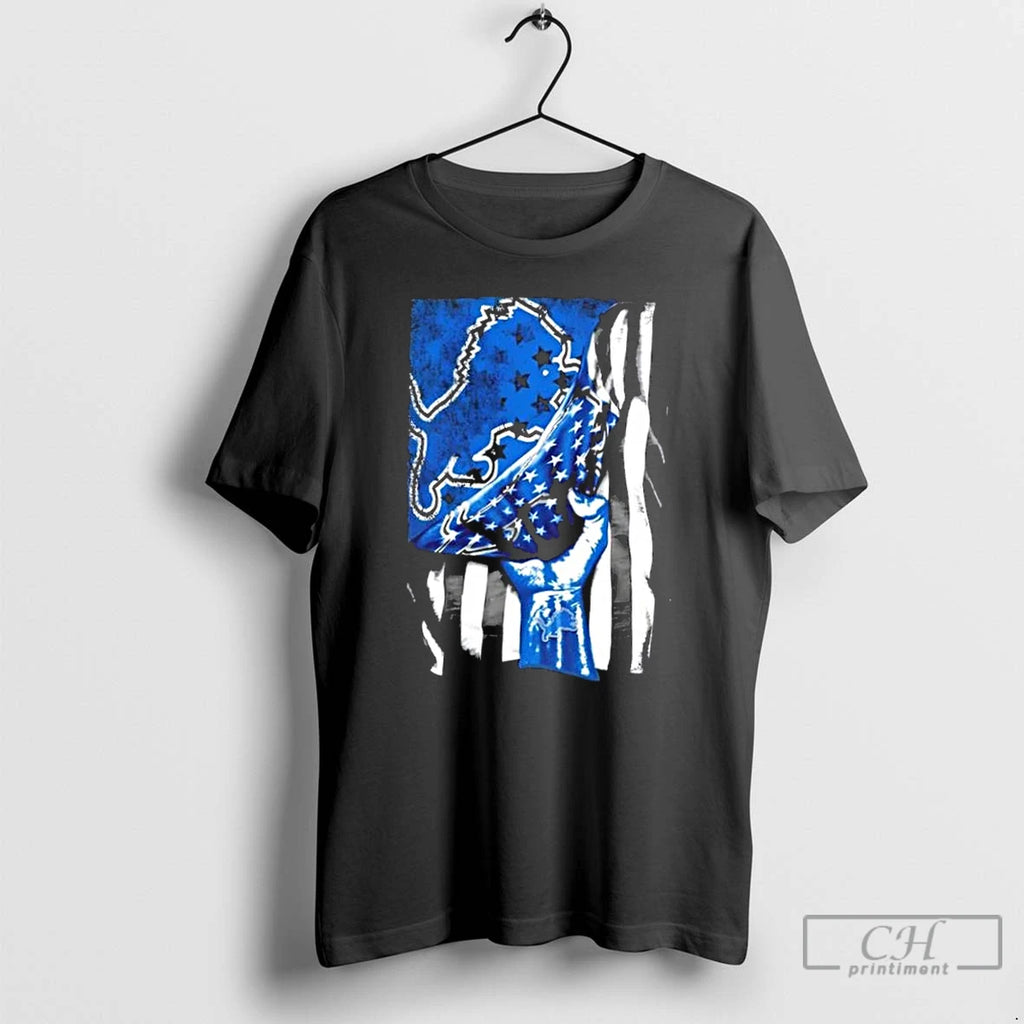 Classic Revealing The Glory Detroit Lions X Usa Flag T-Shirts, Hoodie, Sweatshirt | DripVista.com