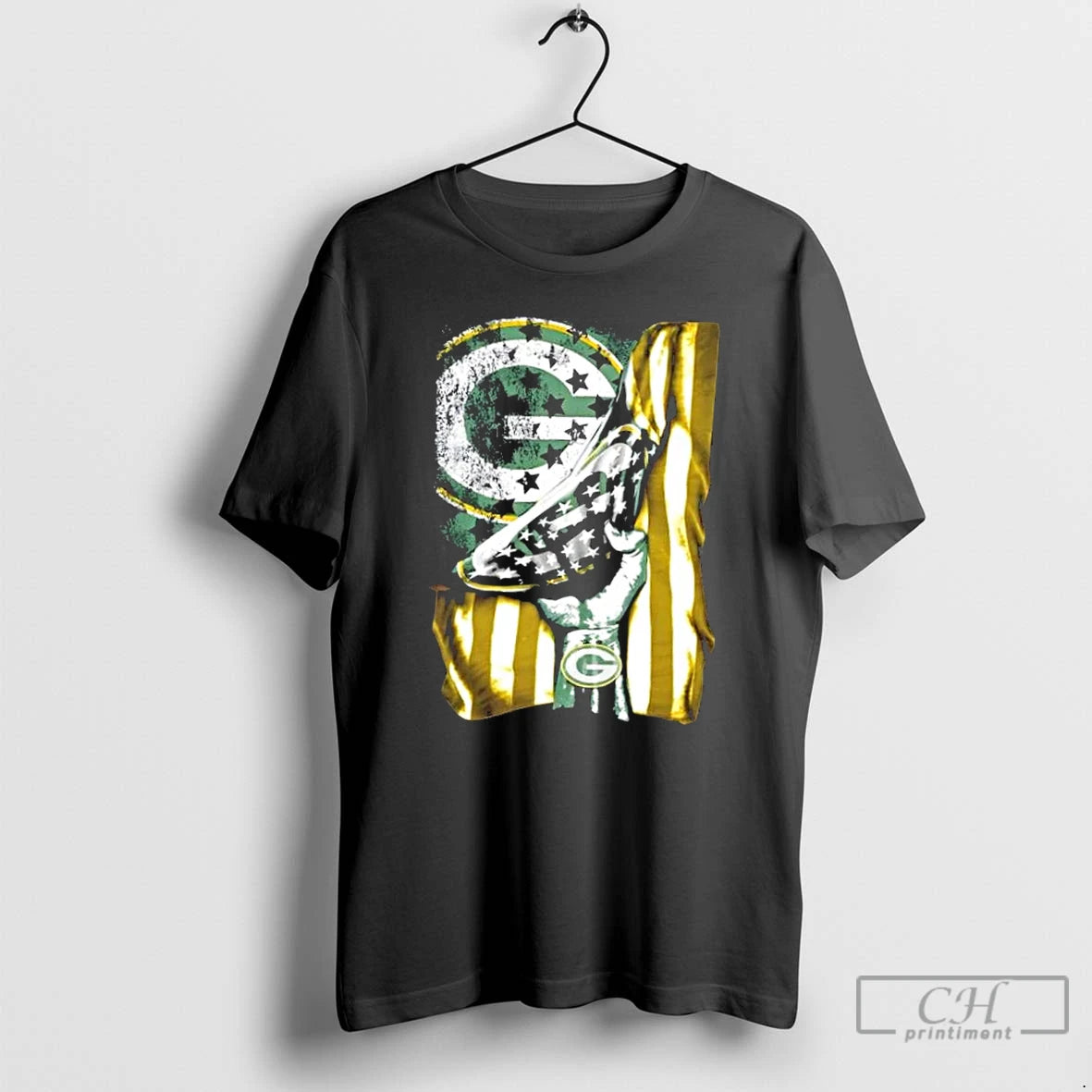 Classic Revealing The Glory Green Bay Packers X Usa Flag T-Shirts, Hoodie, Sweatshirt | DripVista.com