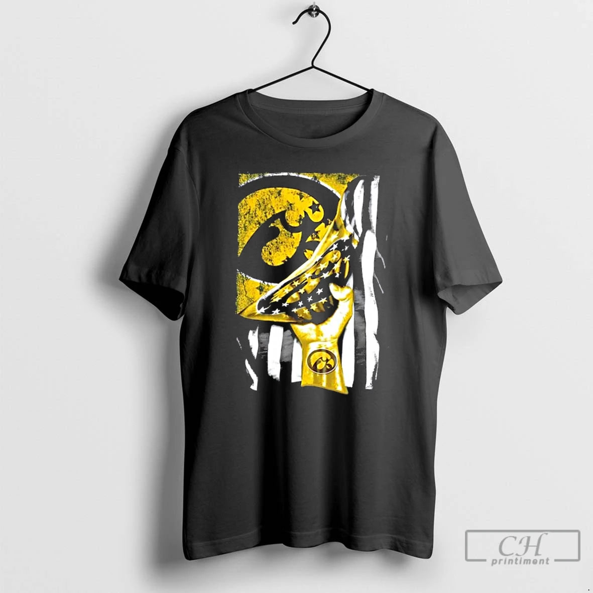 Classic Revealing The Glory Iowa Hawkeyes X Usa Flag T-Shirts, Hoodie, Sweatshirt | DripVista.com