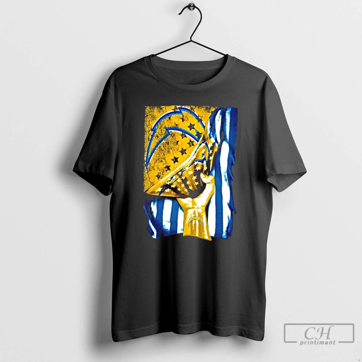 Classic Revealing The Glory Los Angeles Chargers X Usa Flag T-Shirts, Hoodie, Sweatshirt | DripVista.com