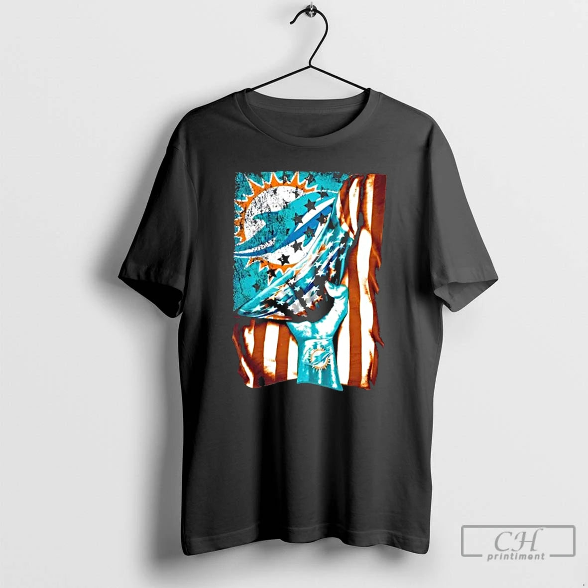 Classic Revealing The Glory Miami Dolphins X Usa Flag T-Shirts, Hoodie, Sweatshirt | DripVista.com