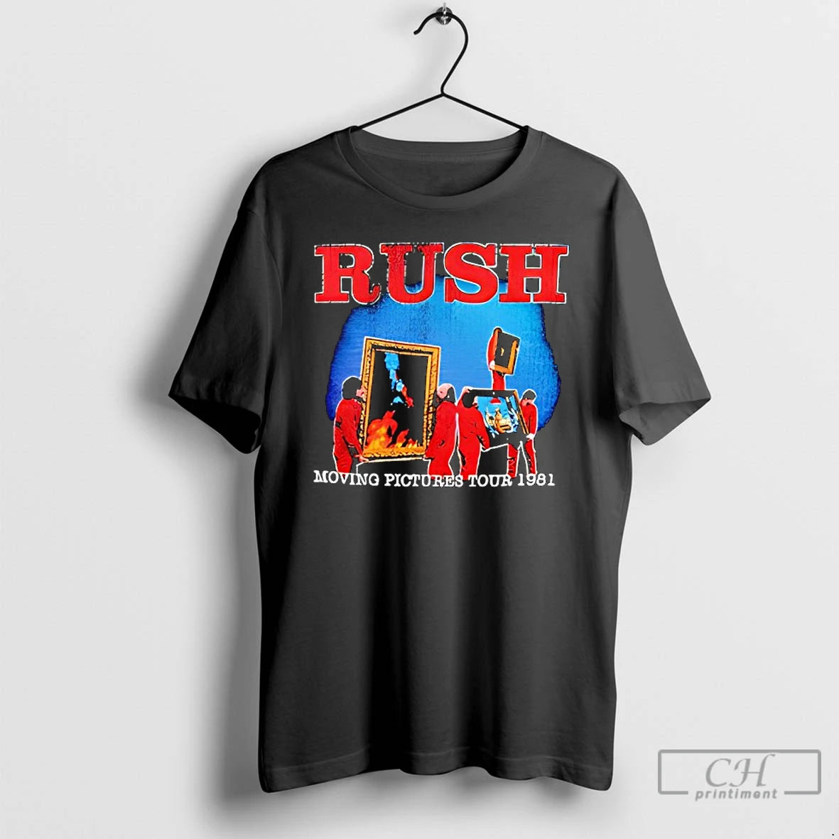 Classic Rush Moving Pictures 1981 Tour T-Shirts, Hoodie, Sweatshirt | DripVista.com