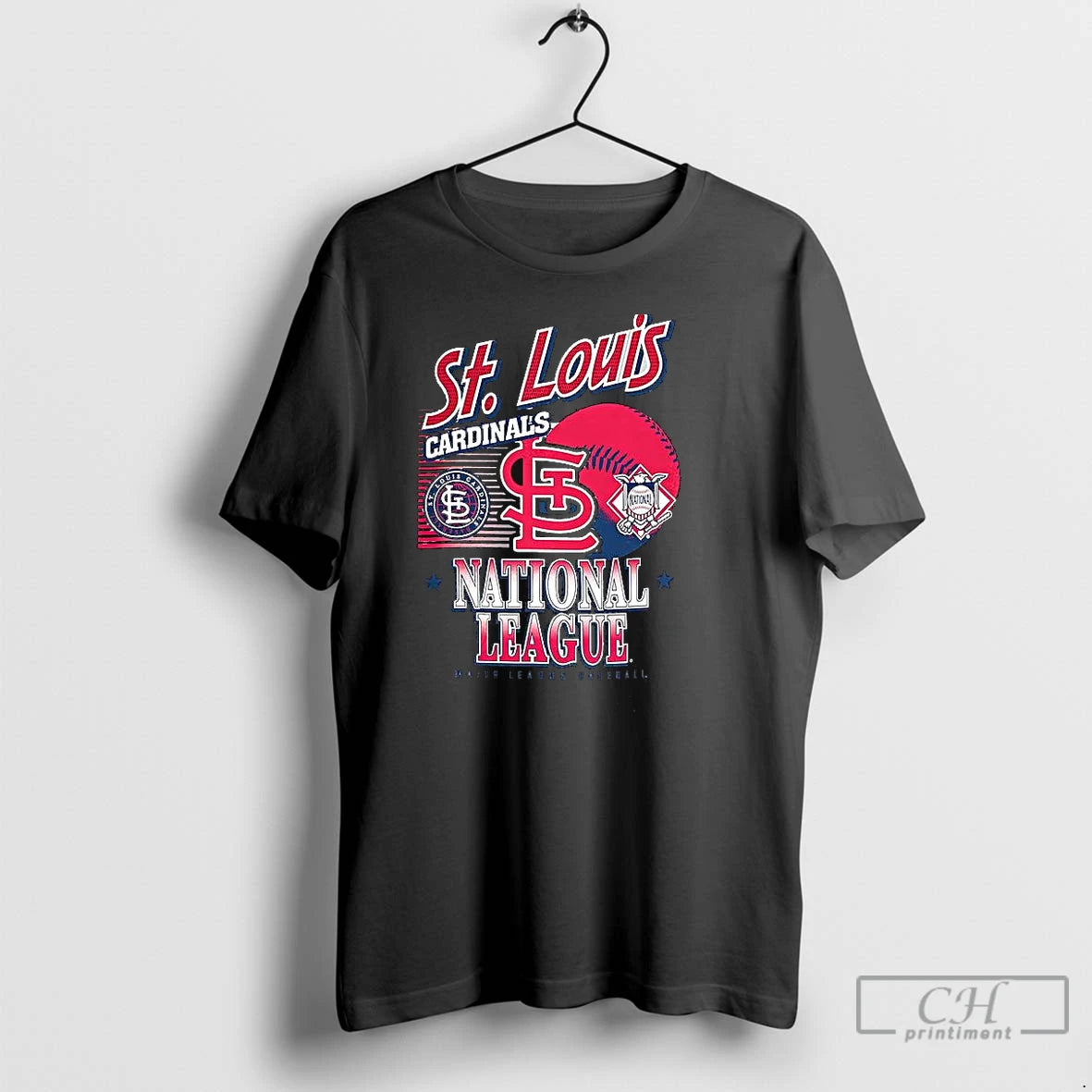 Classic St Louis Cardinals Mlb American National League Logo Ball Retro T-Shirts, Hoodie, Sweatshirt | DripVista.com