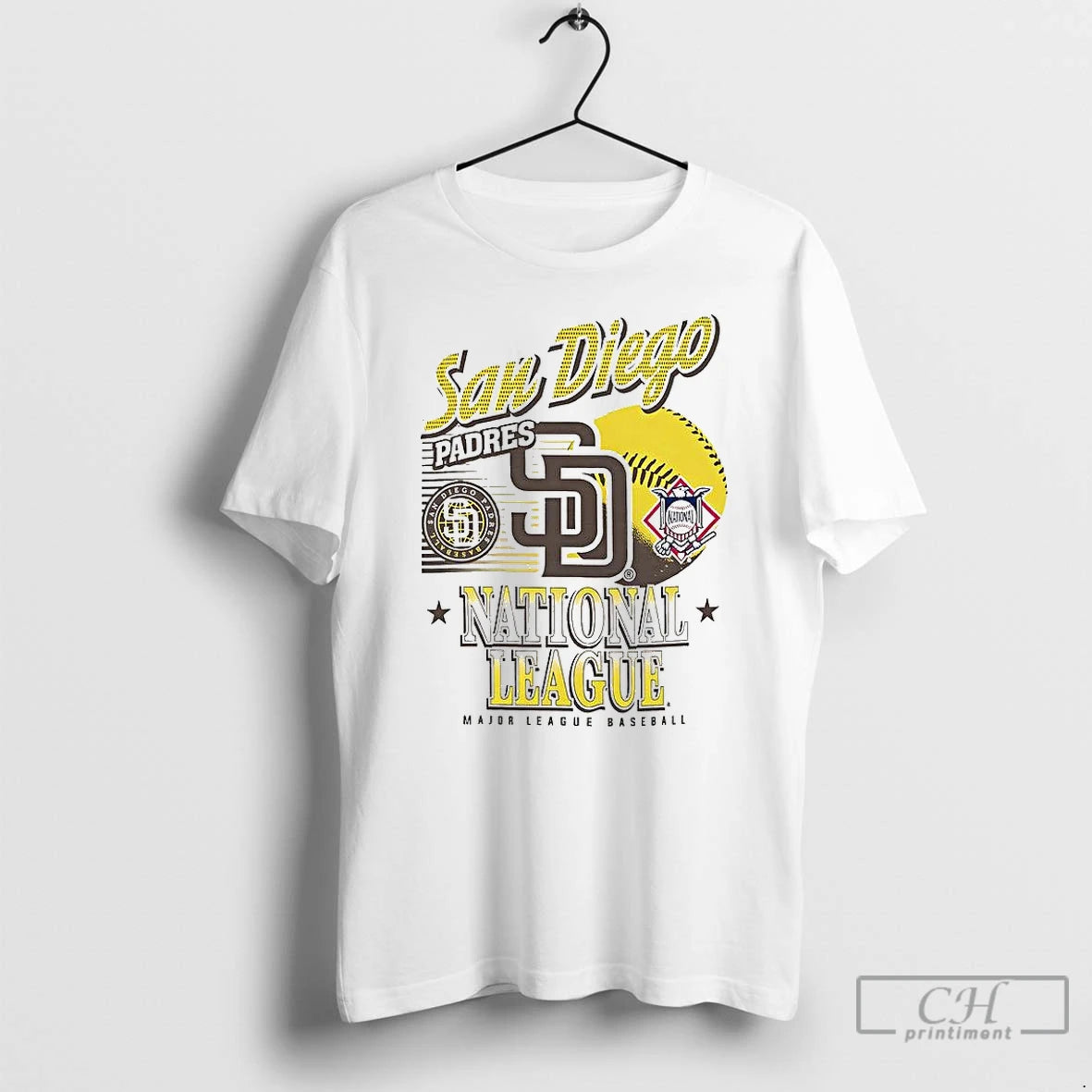 Classic San Diego Padres Mlb American National League Logo Ball Retro T-Shirts, Hoodie, Sweatshirt | DripVista.com