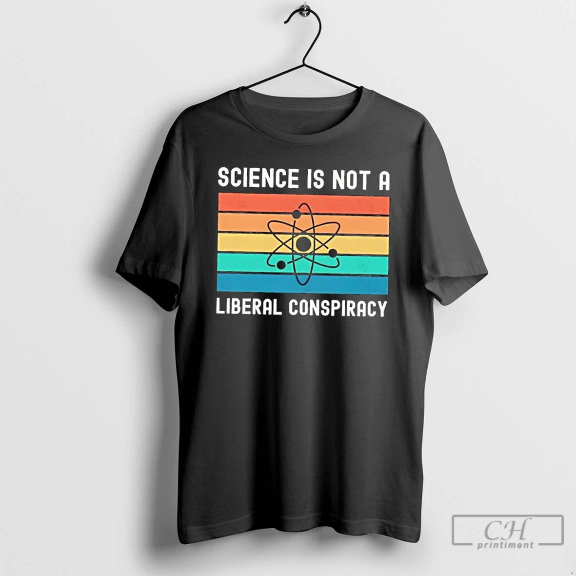 Classic Science Is Not A Liberal Conspiracy Retro T-Shirts, Hoodie, Sweatshirt | DripVista.com