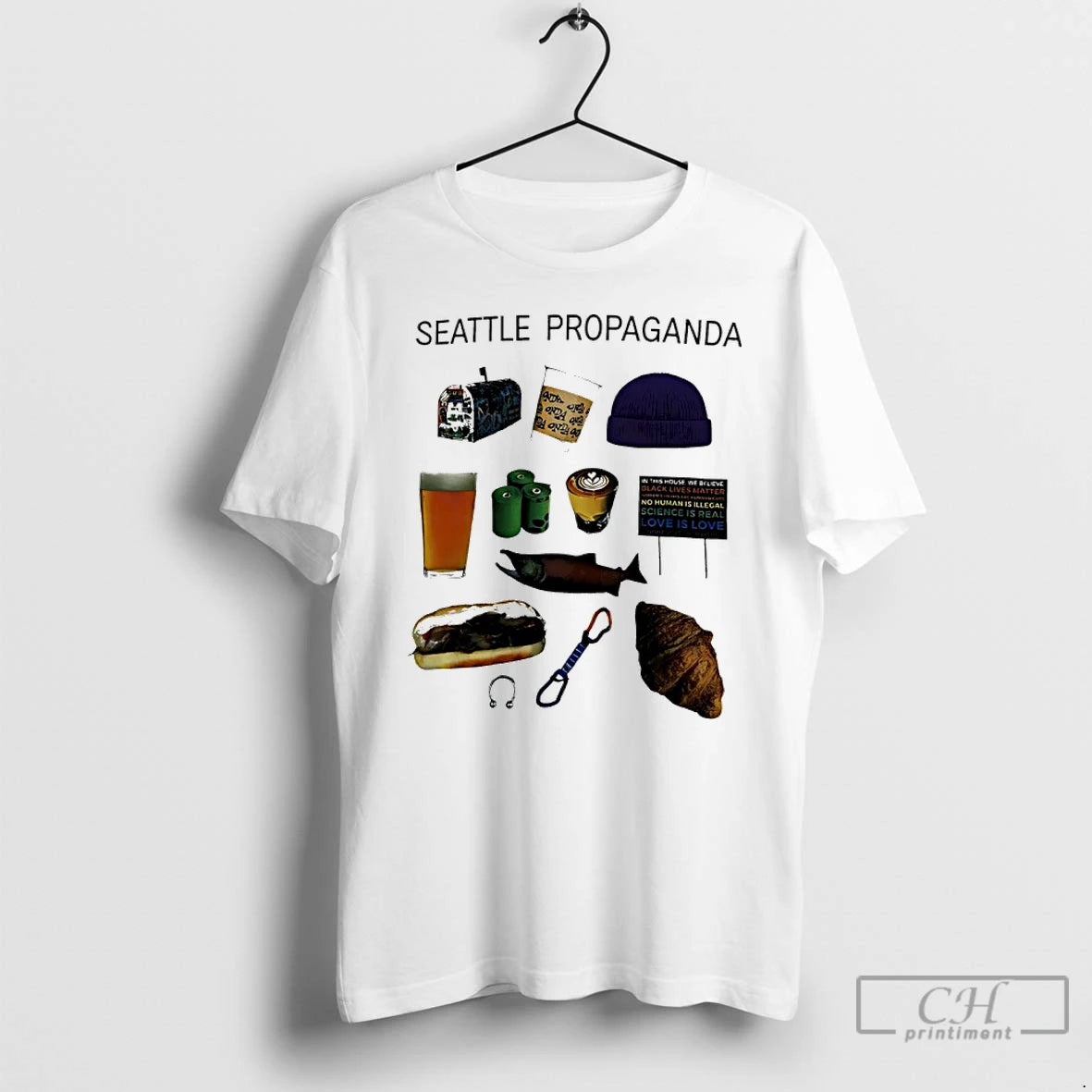Classic Seattle Propaganda T-Shirts, Hoodie, Sweatshirt | DripVista.com