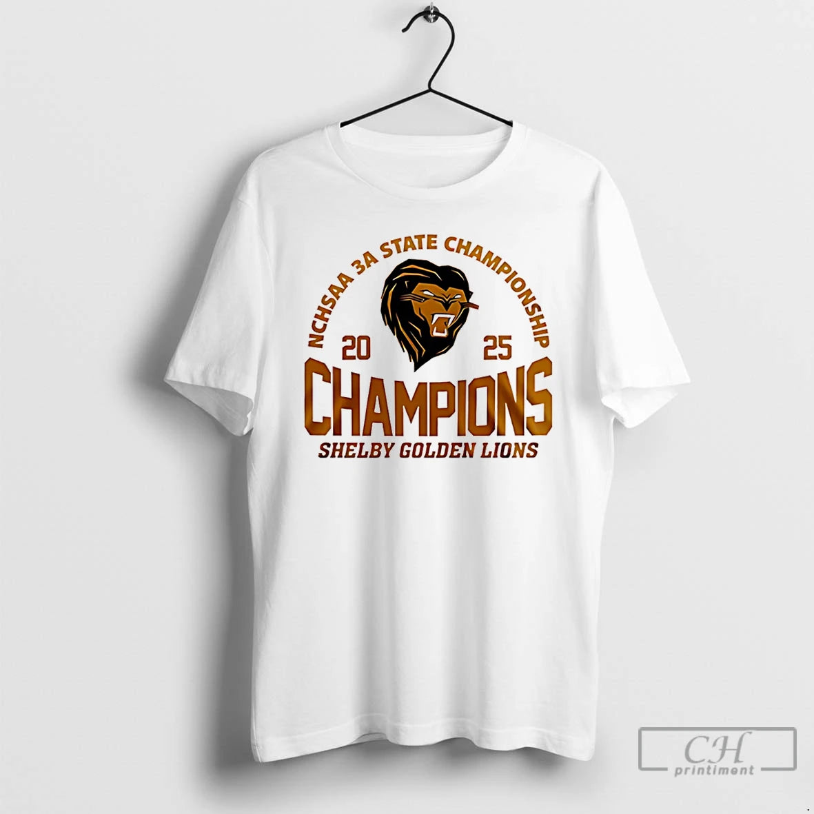Classic Shelby Golden Lions 2025 Nchsaa 3a State Champions T-Shirts, Hoodie, Sweatshirt | DripVista.com
